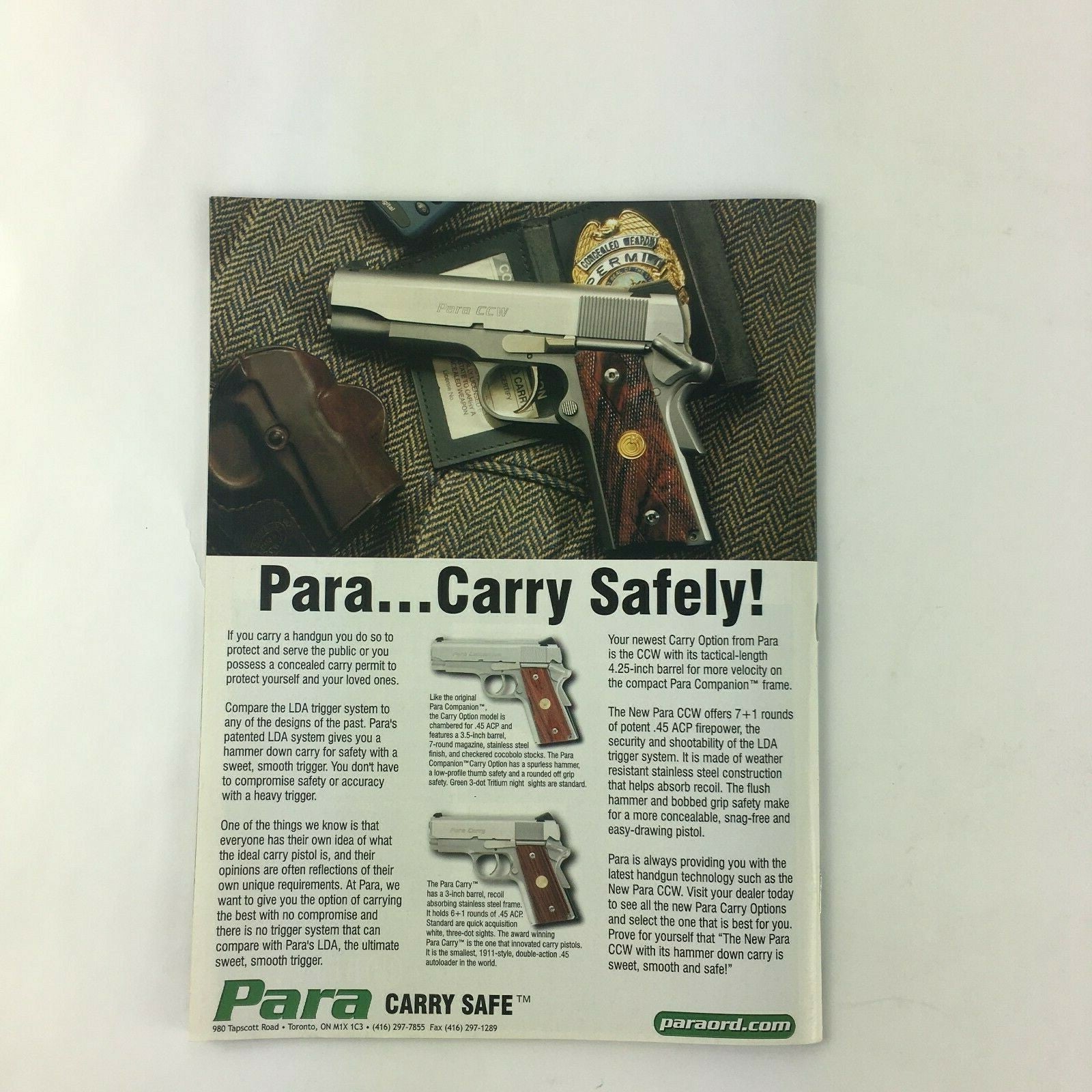 March 2003 Guns & Ammo Magazine Power Launch Smith & Wesson's First-Ever .50 Cal