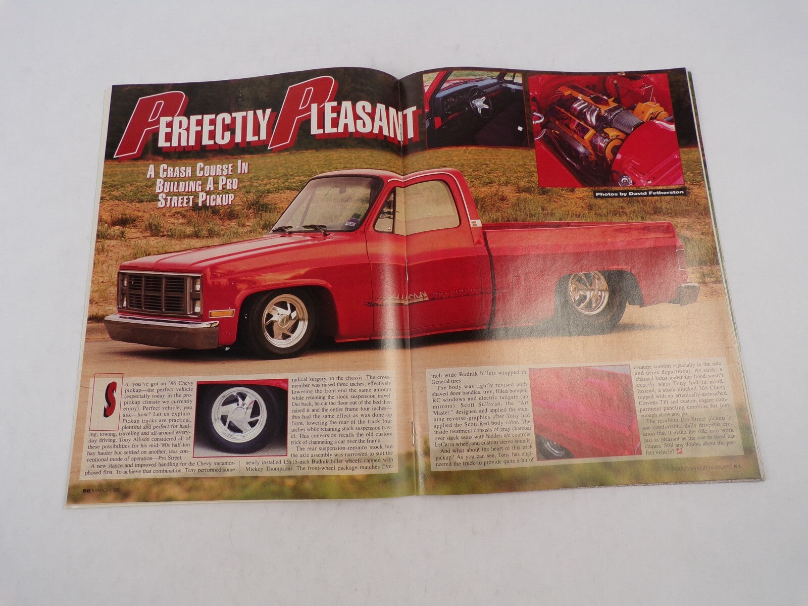 July 1995 Hot Rodding Magazine M&H Electric's World's Quickest UnblownStreetcar