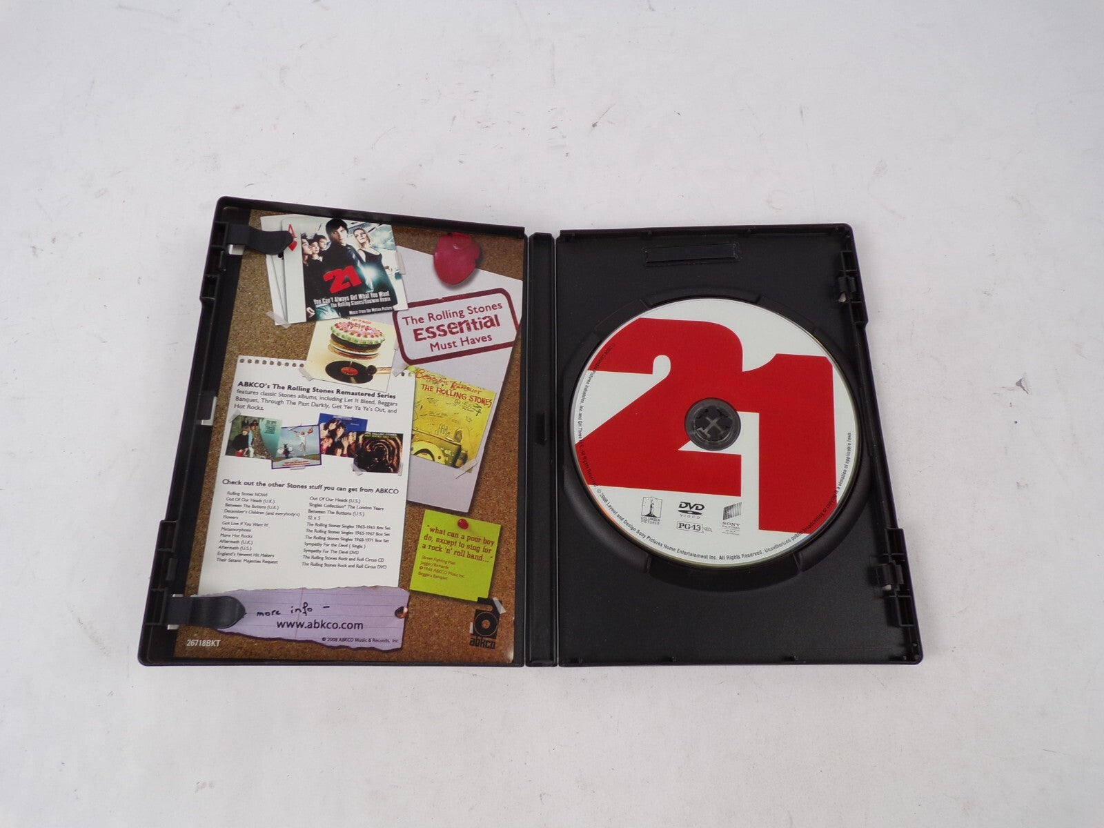 21 "Kevin Spacey And A Gifted Cast Deal A Winning Hand" Jim Sturgess DVD Movies