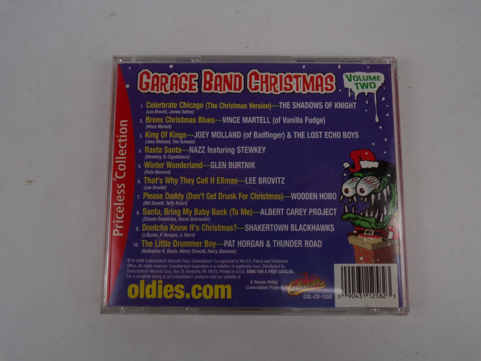 Garage Band Christmas Vol-2 King Of Kings Rasta Santa Winter Wonderland CD#39