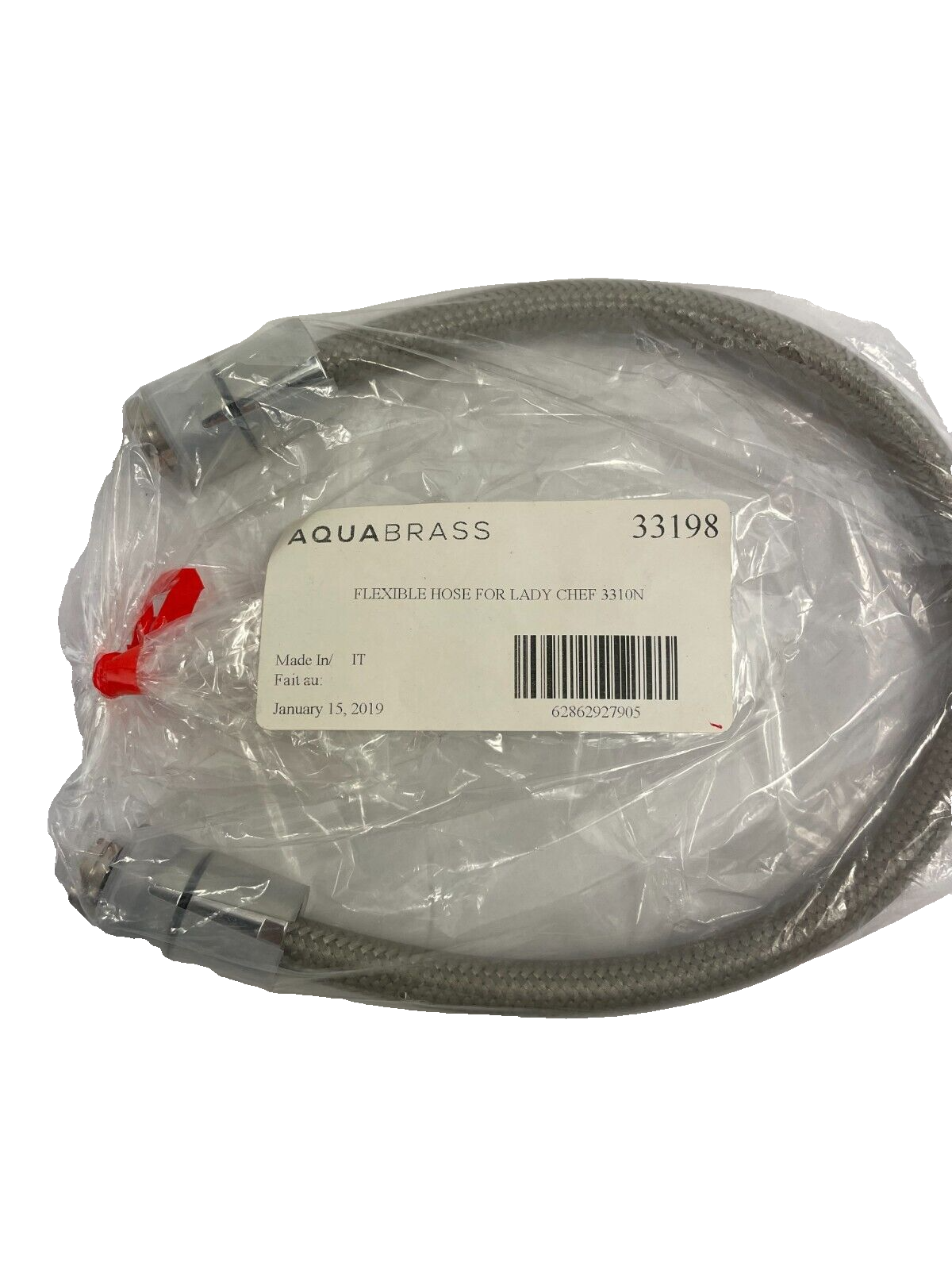 AQUABRASS Flexible replacement Hose Dual stream kitchen faucet Lady Chef 3310N