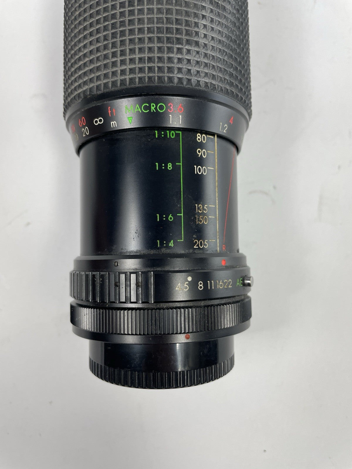 Vintage Rare Super Albinar Auto Zoom 1:4.5 f:85~205mm Untested