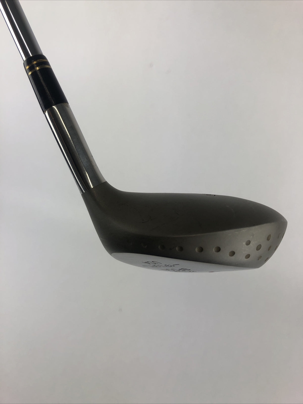 TaylorMade Tour Spoon Pittsburgh persimmon 13 degree fairway wood steel S300U shaft RH
