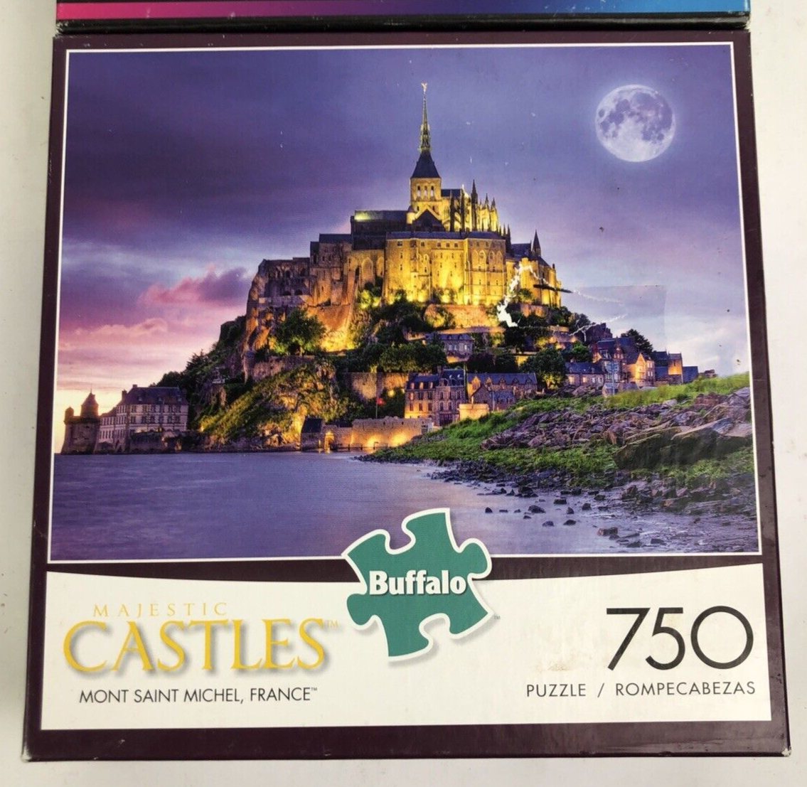 2 x Buffalo Games 750 PC Puzzles Majestic Castles + CITIES IN COLOR Copenhagen