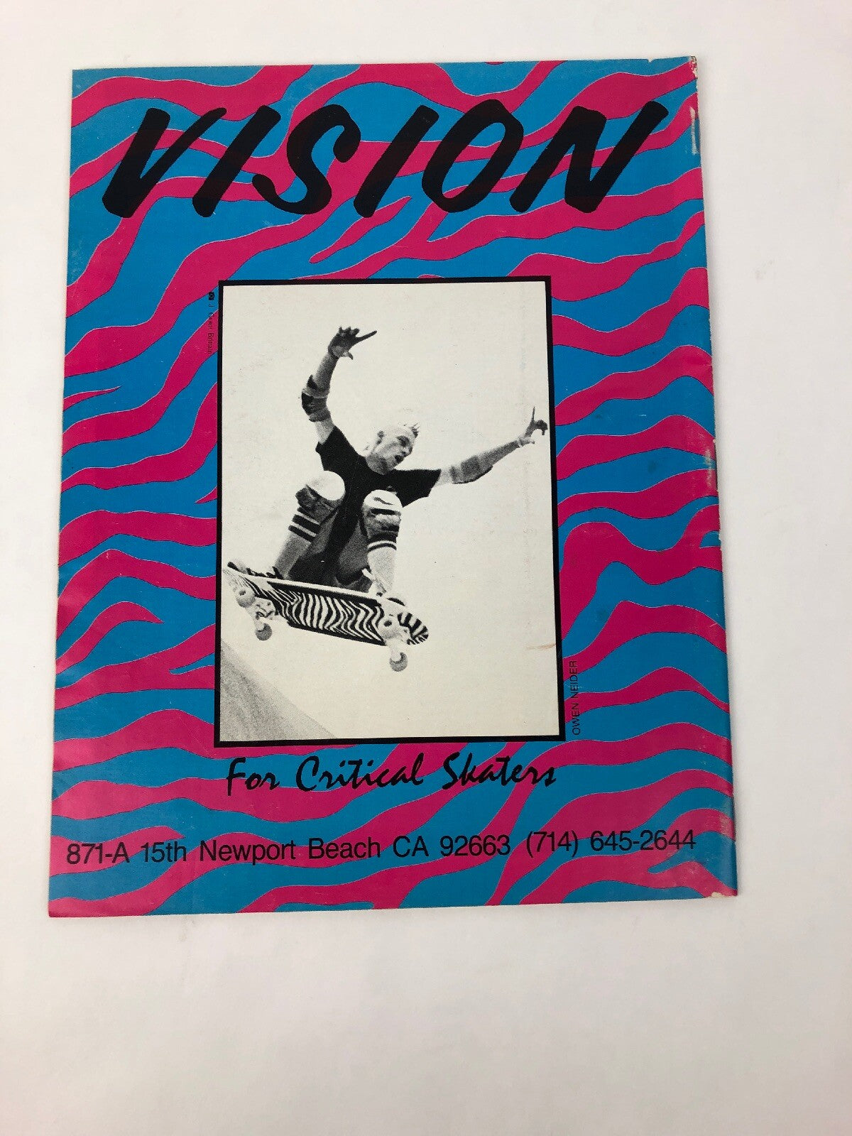Vintage 1983 Trans World Skateboarding Magazine Vol 1 No 2 Skateboard Skater
