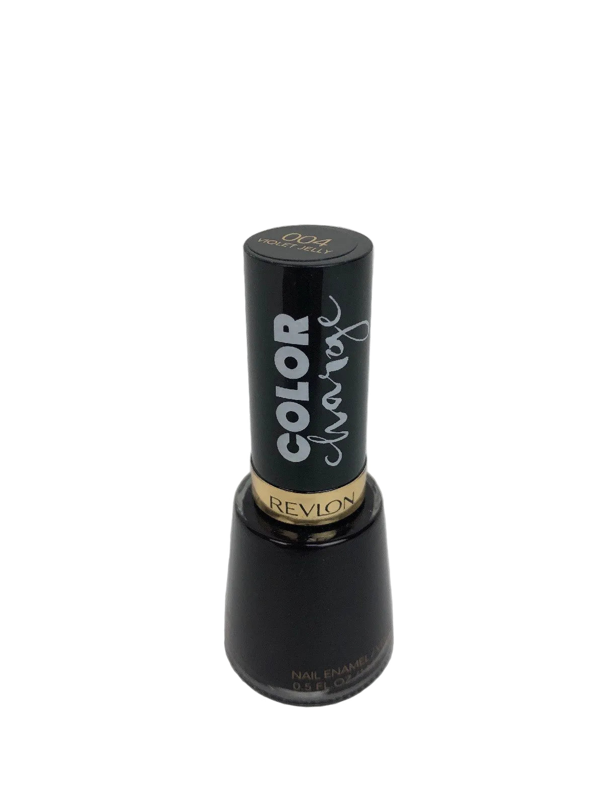 Revlon Color Charge Nail Enamel #004 Violet Jelly 0.5 oz deep violet nail polish