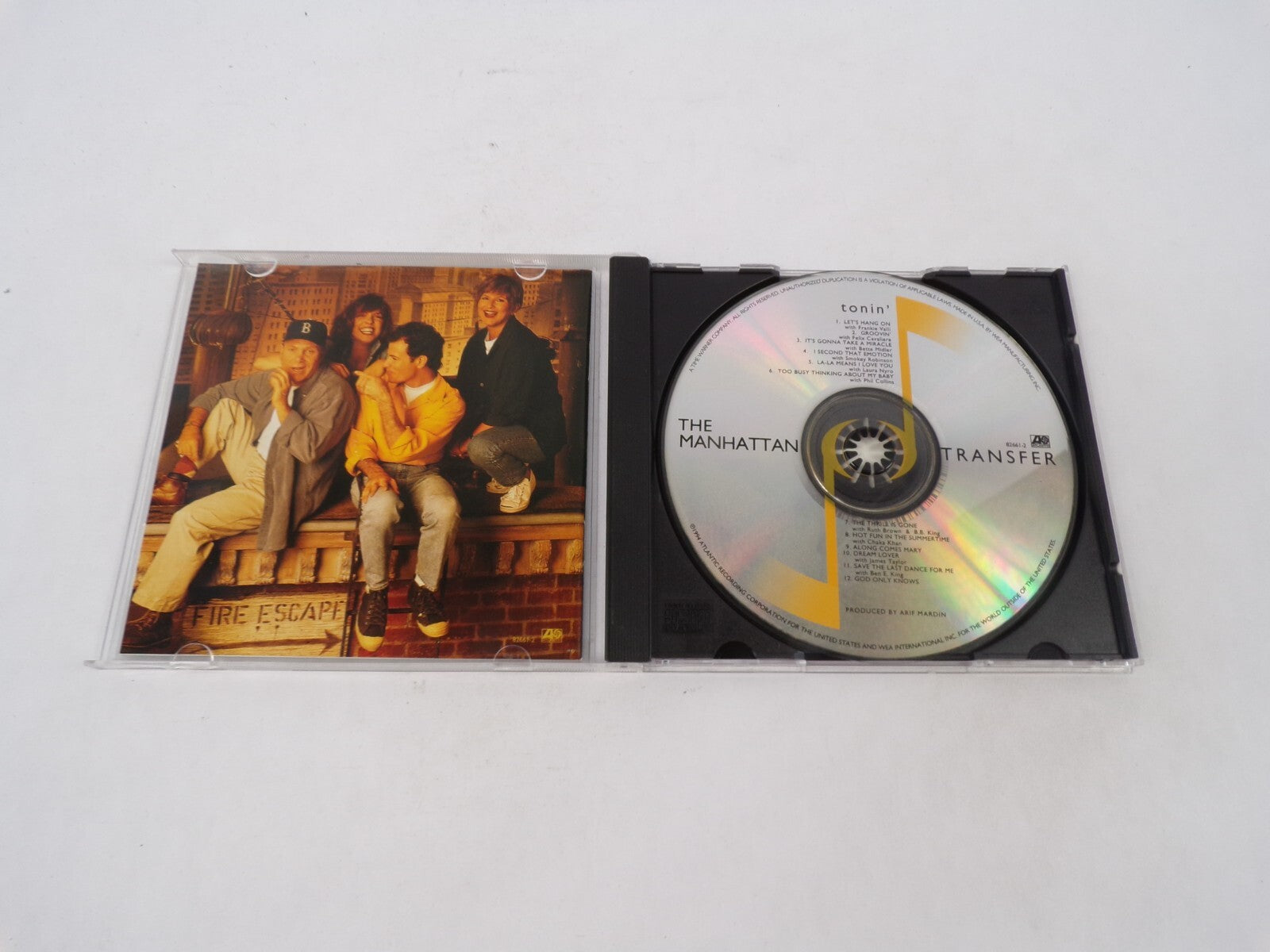 The Manhattan Transfer Tonin' Let's Hang On Groovin' It's Gonna Take A MiraCD#71