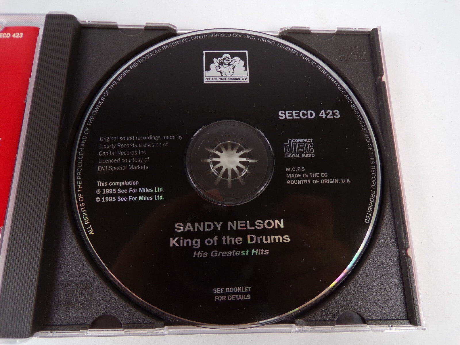 Sandy Nelson King Of The Drums CD #10