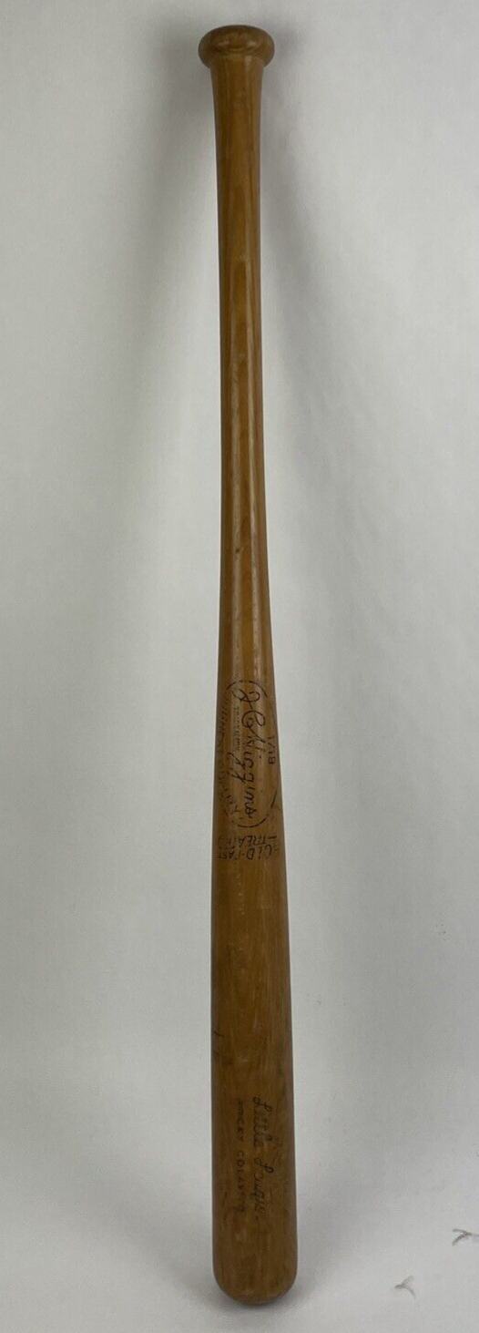 RARE VINTAGE JC HIGGINS 1719 Rocky Colavitio BASEBALL BAT 1950 LITTLE LEAGUE MLB