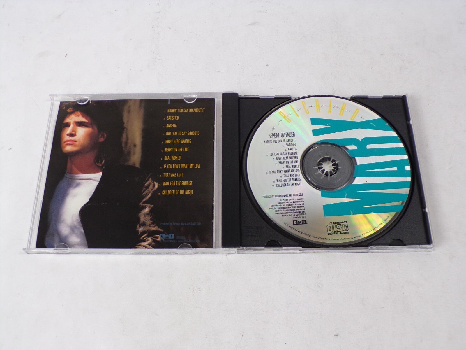 Richard Mark Repeat Offender Nothin' You Can Do About It Satisfied Angelia CD#62