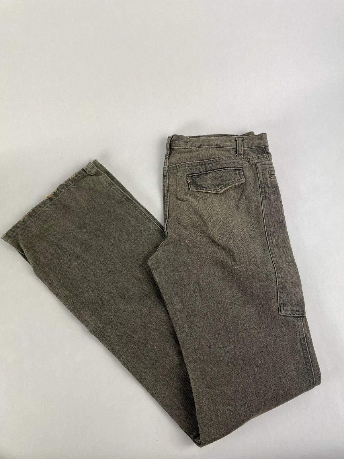 Habitual Men's Denver Gray Regular Straight Denim Jeans Size W 33 L 34