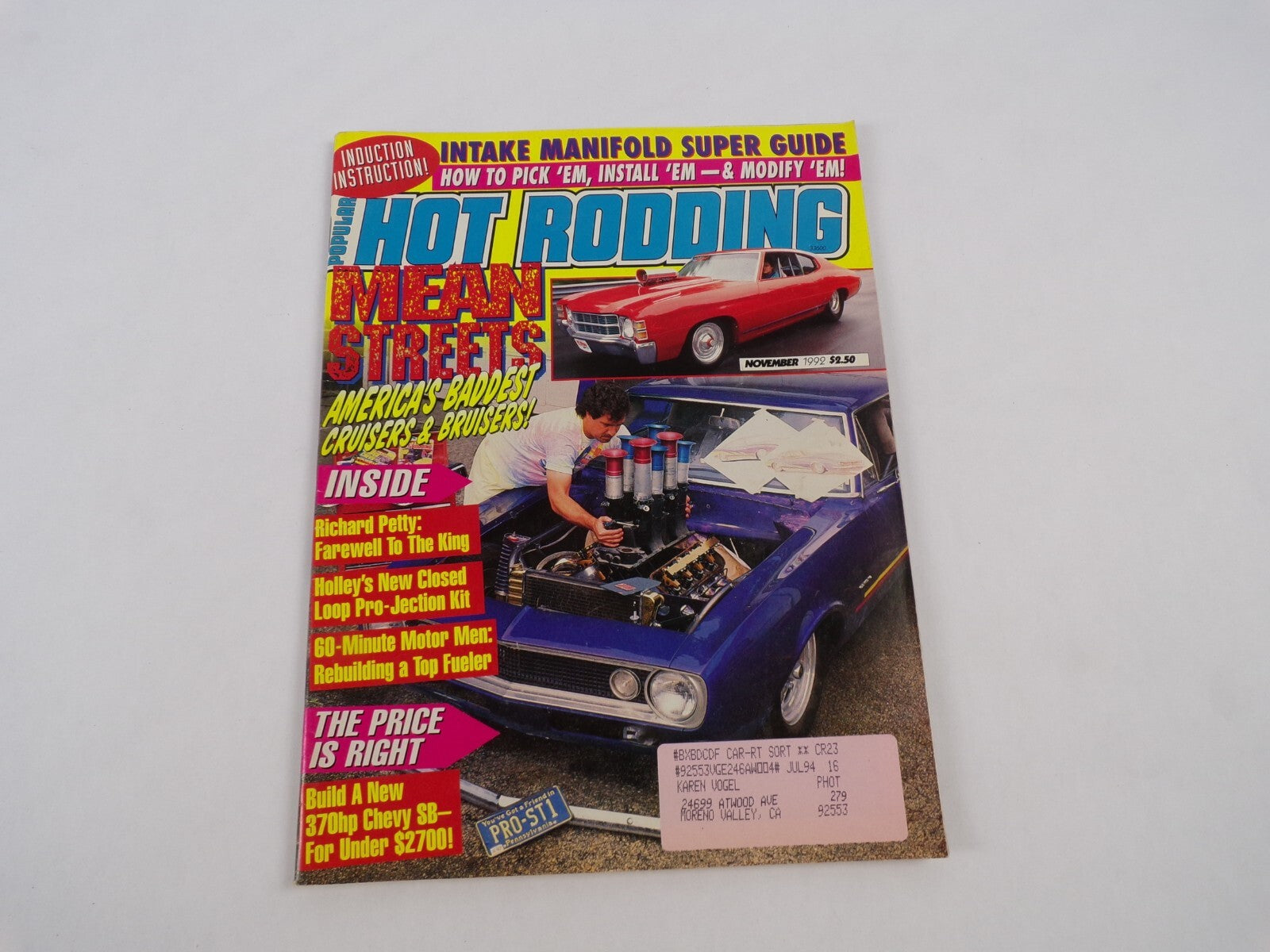 July 1994 Hot Rodding Magazine Mean Streets America's Baddest Crusers & Bruser