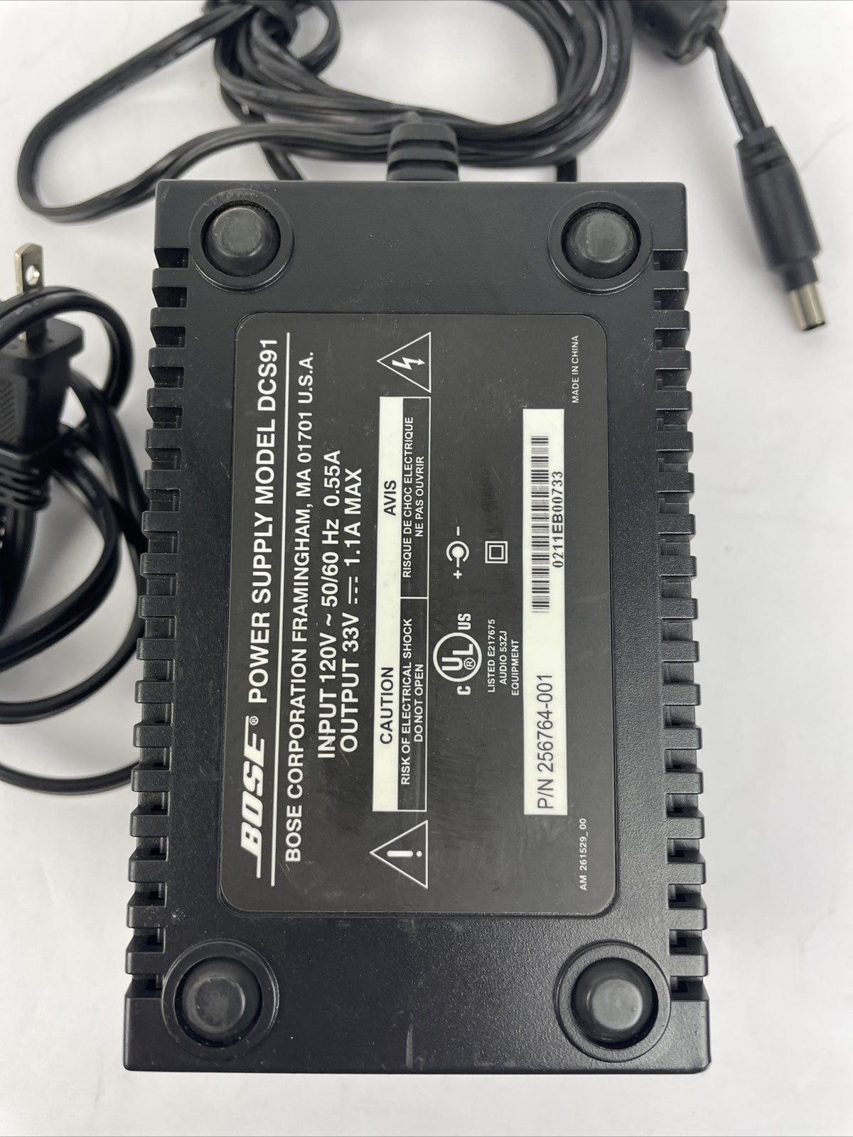 Genuine OEM Bose Power Supply DCS91 33V 1.1A AV18 AV28 AV38 AV48 V20 V30
