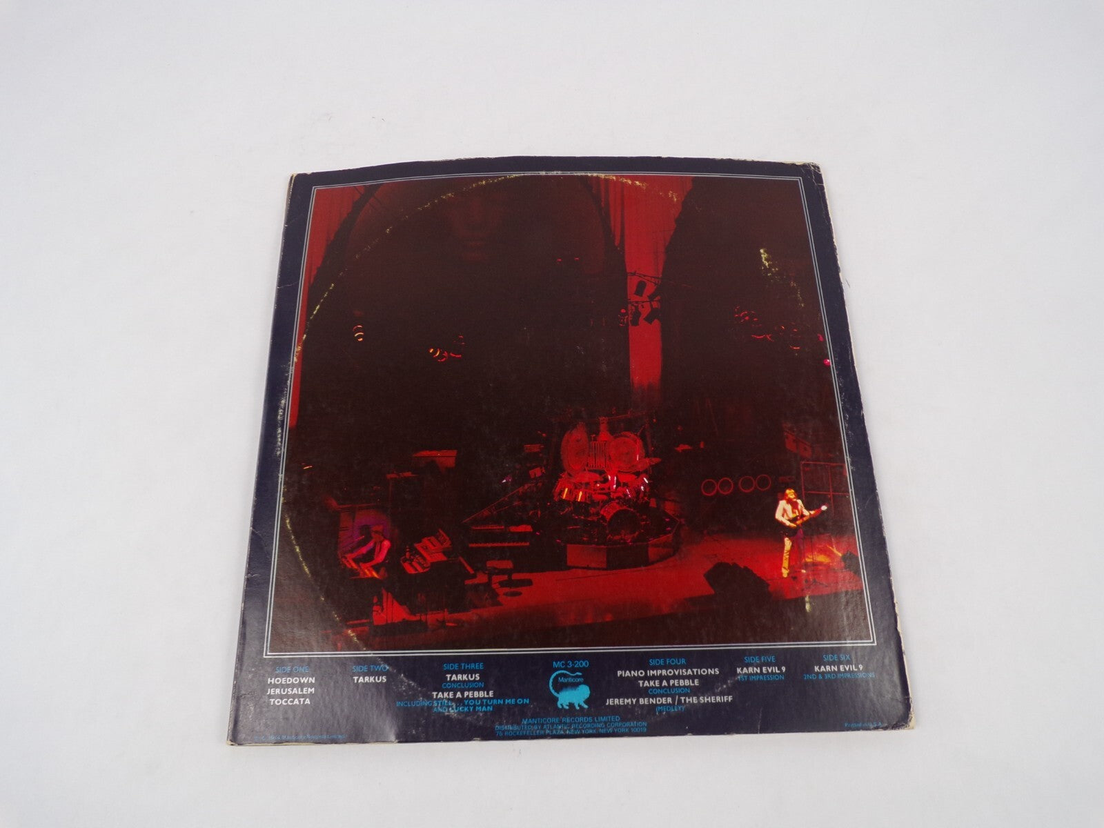 Emerson Lake & Palmer Hoedown Jerusalem Toccata Vinyl Record