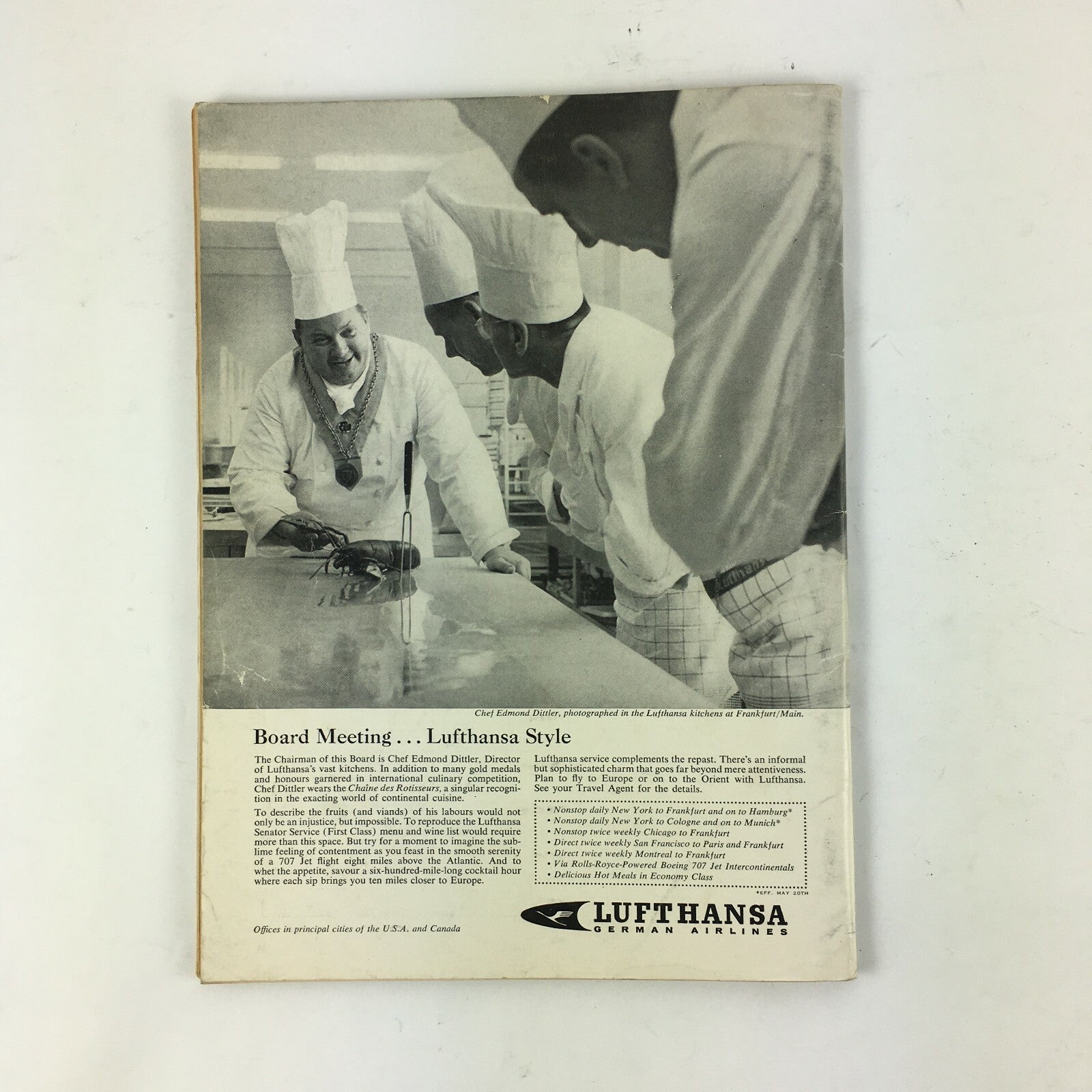 August 1961 Theatre Arts Magazine Thurber On George S.Kaufman Brecht