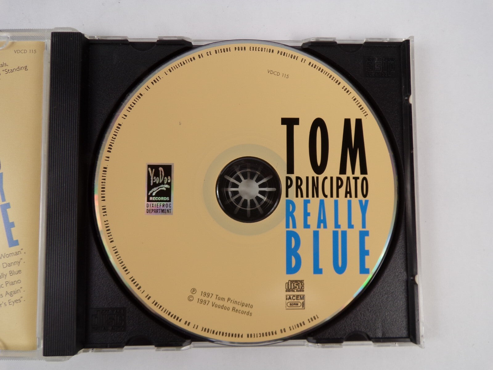 Tom Principato Really Blue Greatest Hits CD #9