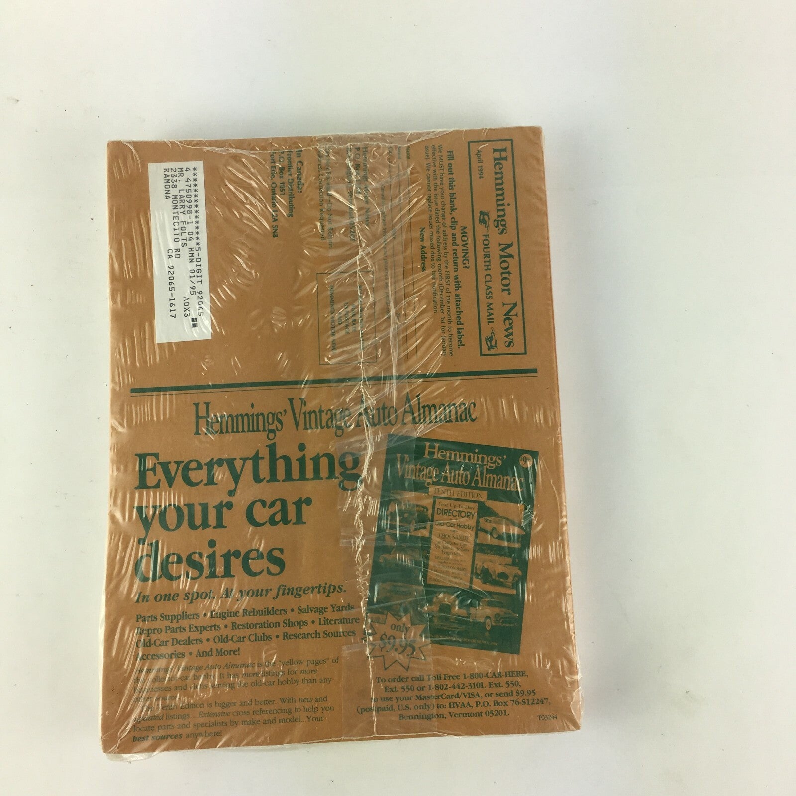 April1994 Hemmings Motor News Magazine Folks Say Tip Makes The Best In Sandblast