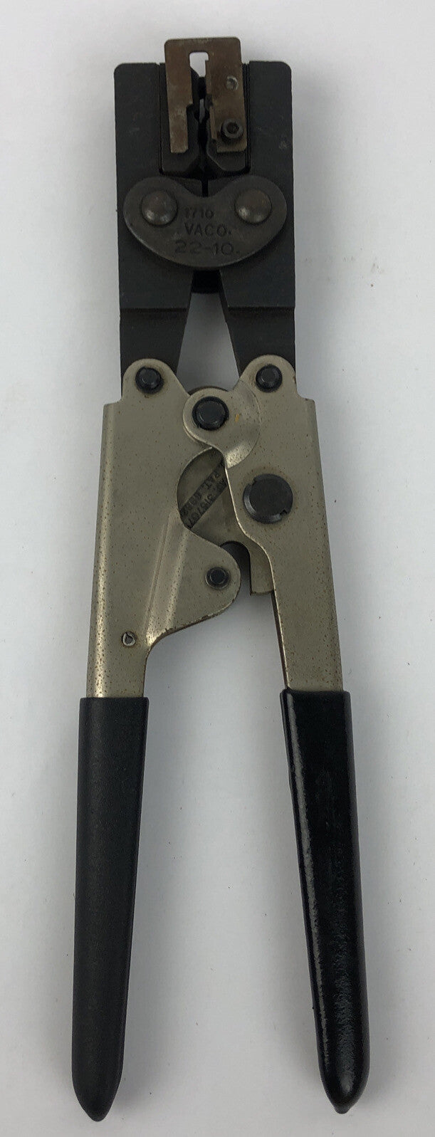 OEM Vaco 1710 22-10 AWG Heavy Duty Mechanical Hand Crimper Ratchet Crimping Tool