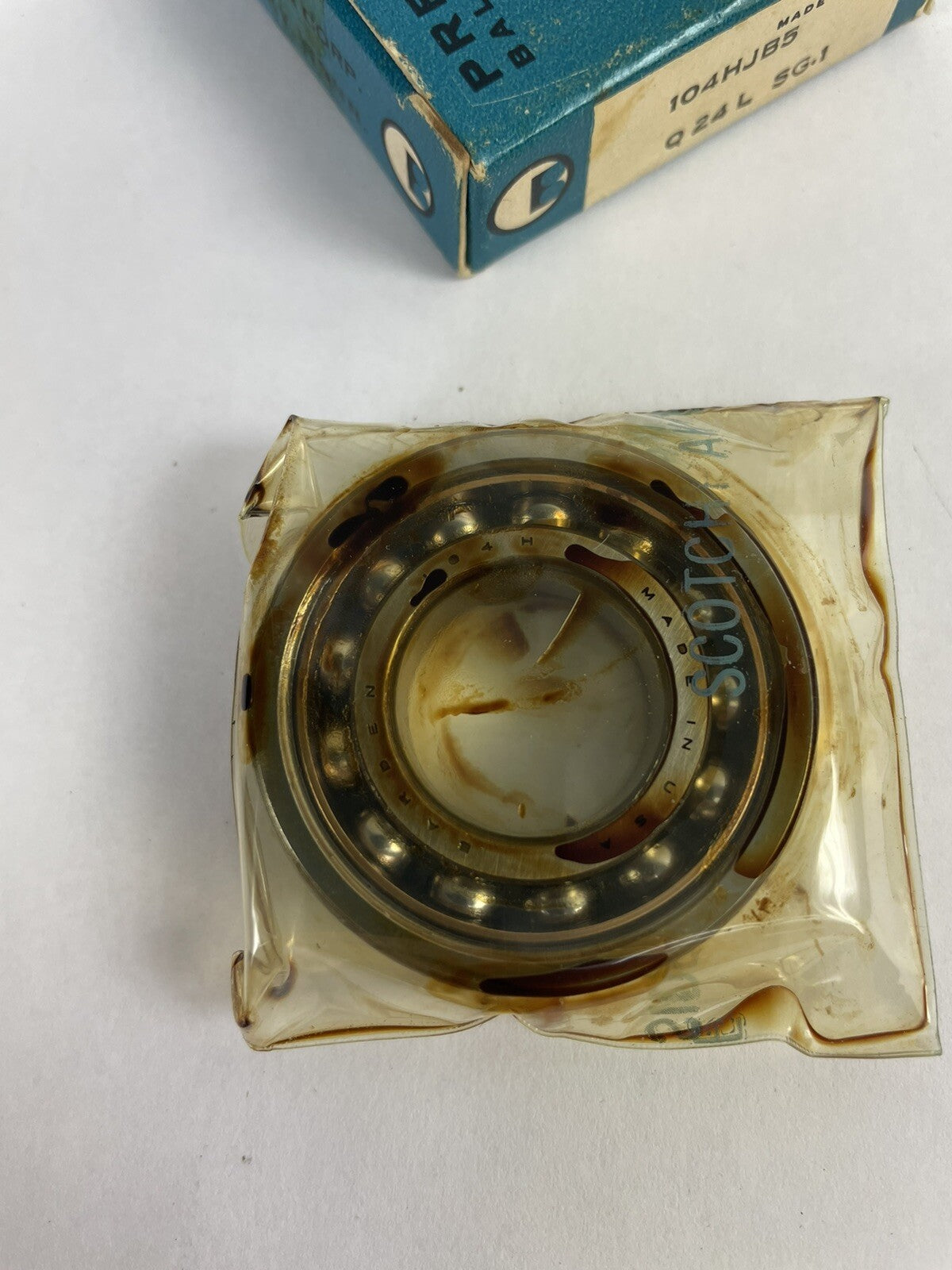 Barden Precision Ball Bearing 104HJB5 SG-1 Q24 L