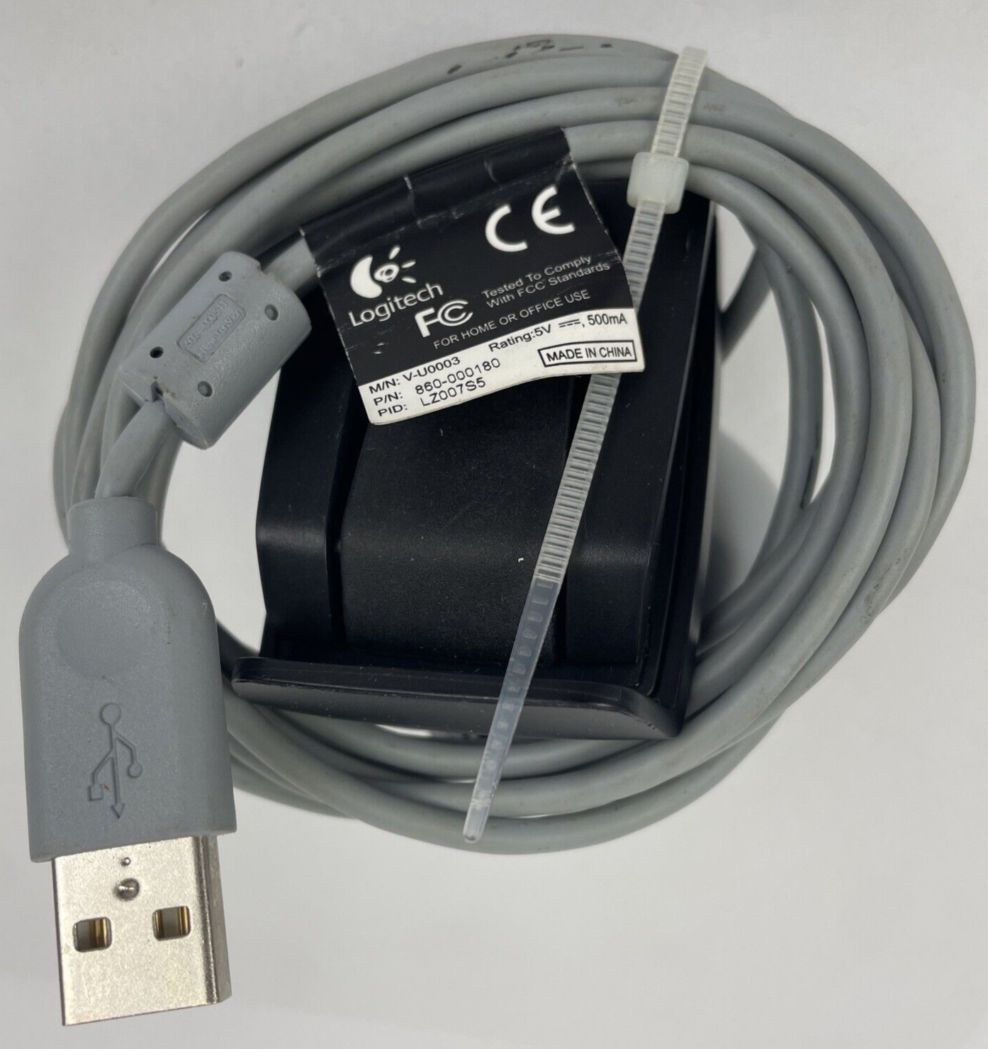 Logitech C250 Webcam M/N: V-U0003 p/n: 860-000180 USB ~ Fully Tested VGC