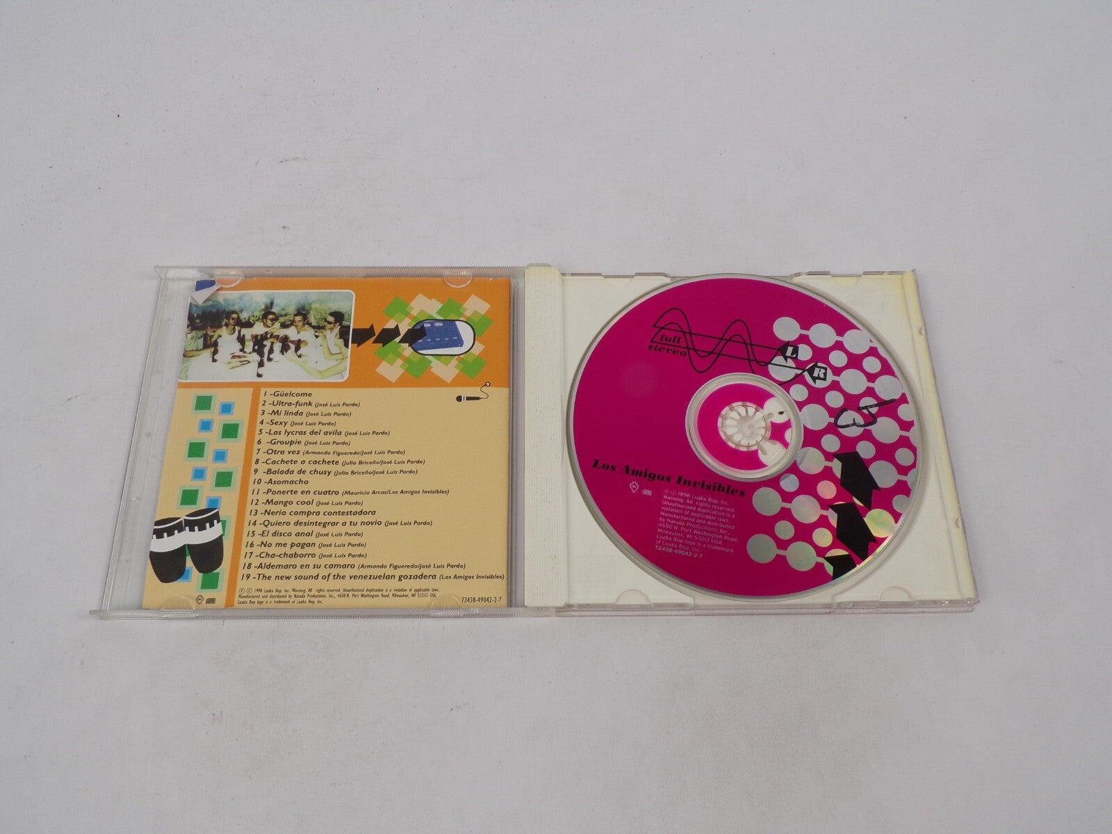Los Amigos Invisibles Sexy Groupie Asomacho Mango Cool Otra Vez CD#71