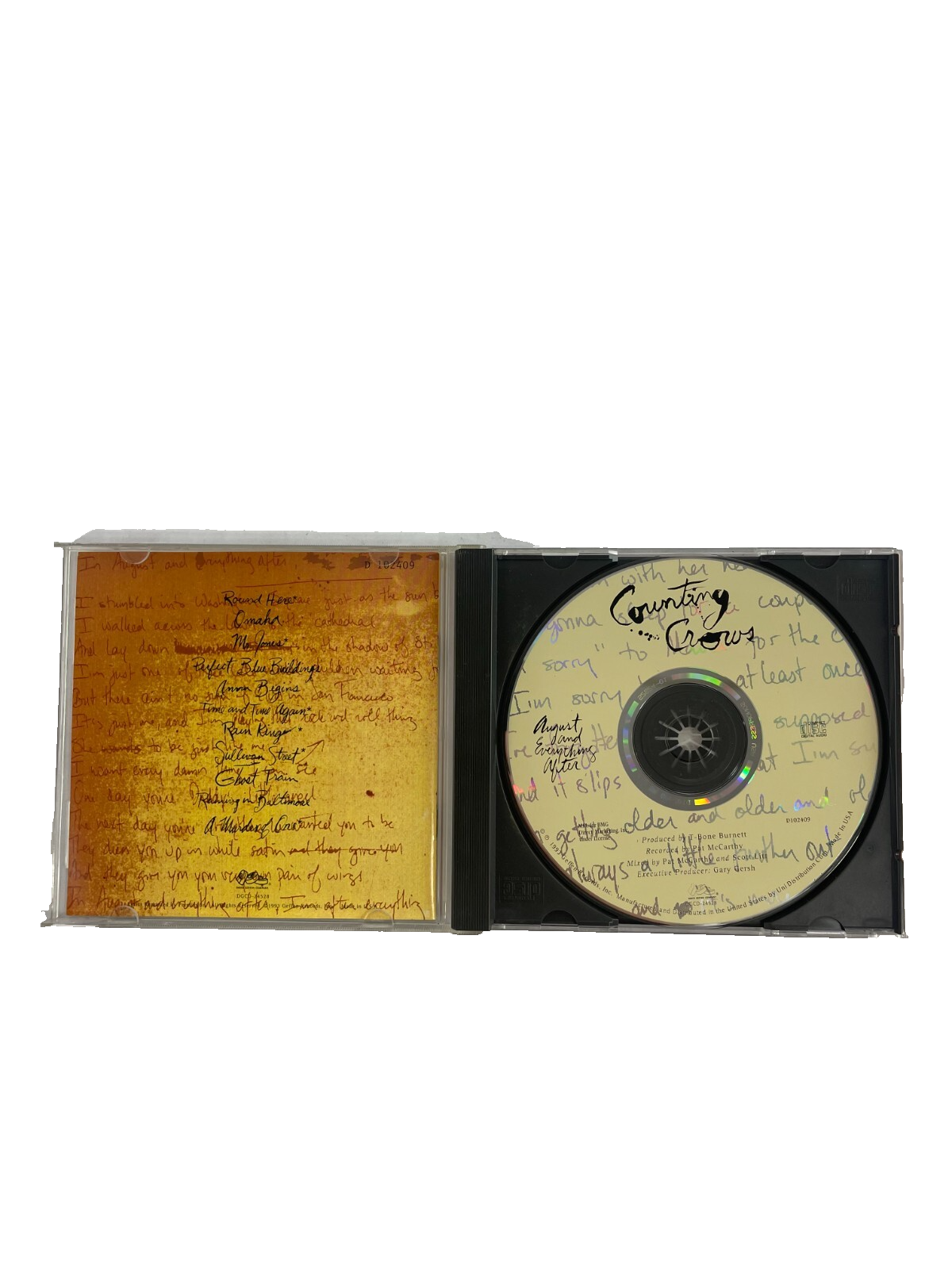 Counting Crows August And Eveything After Round Here Omaha Mr. Jones CD#10