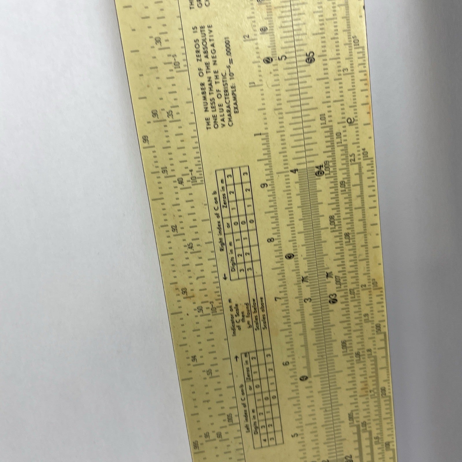 Vintage Pickett Eckel Model 2 ES Slide Rule Ruler Synchro-Scale Log with Case