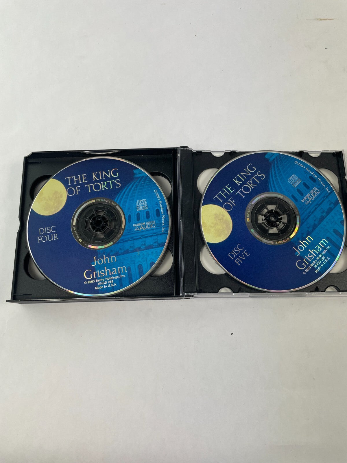 The King Of Torts John Grisham Read By Dennis Bountsikaris Executive ProducCD#73