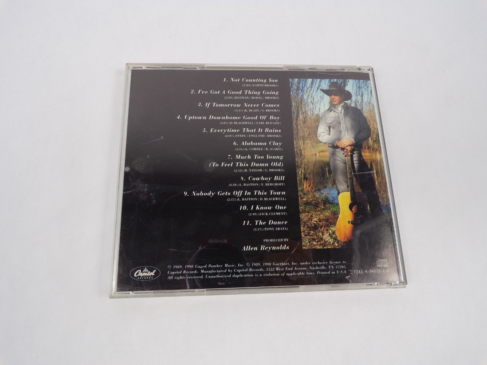 Garth Brooks Not Counting You I've Got A Good Thing Going If Tomorrow NeverCD#63