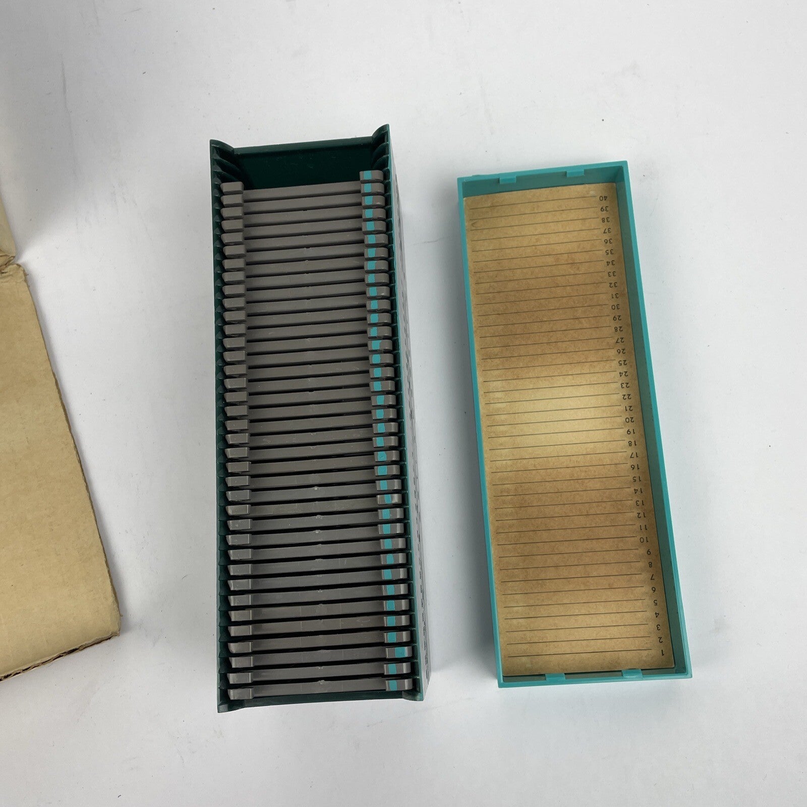 Lot of 6 x Bell & Howell Master Forty Slide Trays + 237 Vintage 1960 Slides LOOK
