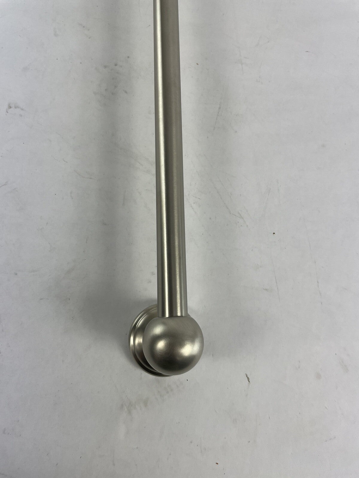 Perrin & Rowe Pewter Deco 600mm Sliding Rail Brushed Matte