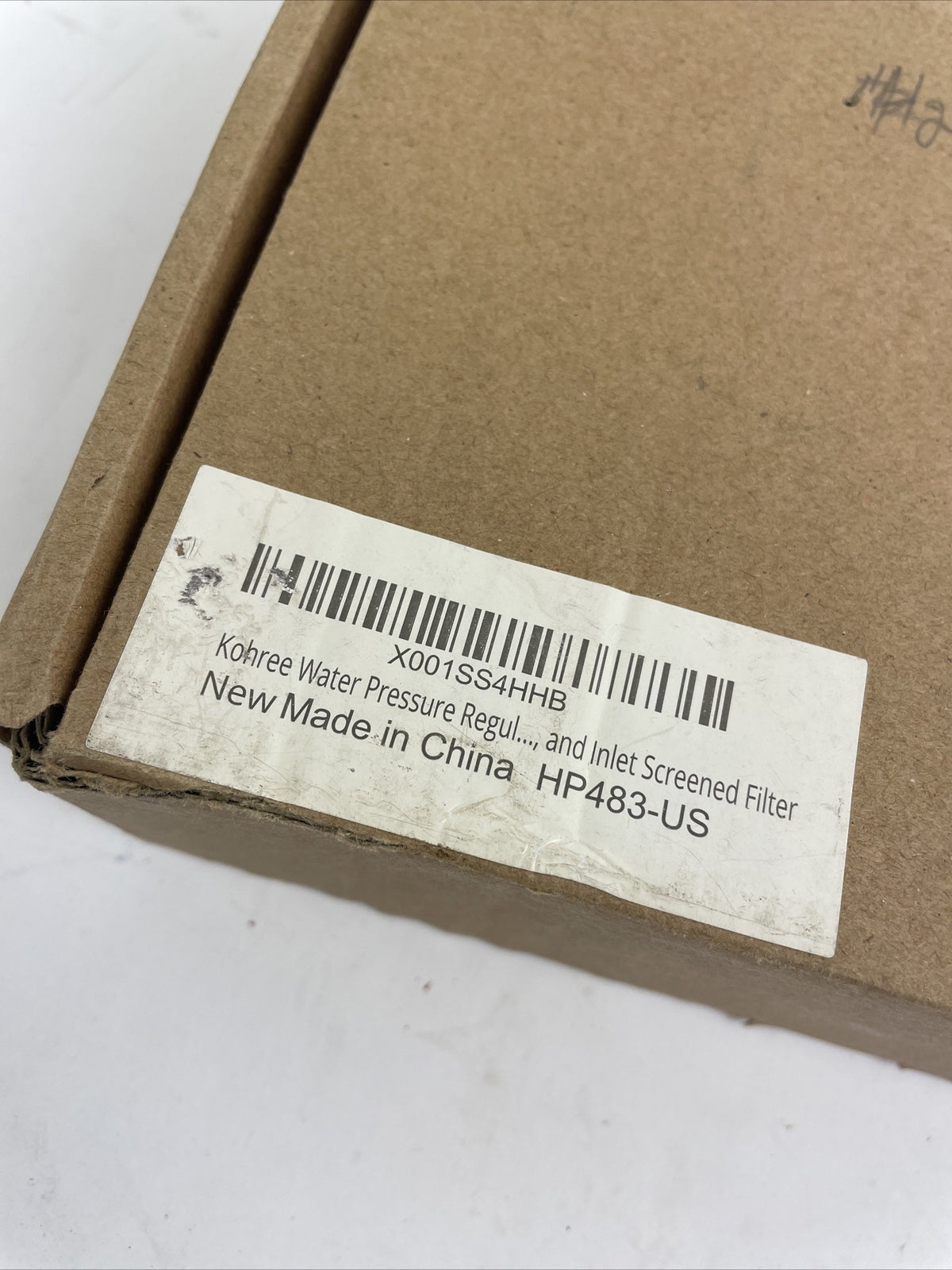 KOHREE Pressure Regulator Water Reducing Valve Adjustable Brass Gauge HP483-US