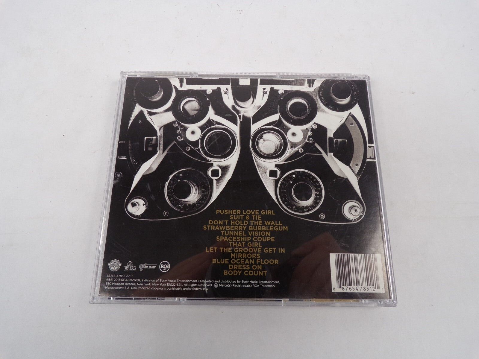 Justin Timberlake The 20/20 Experience Pusher Love Girl Suit & Tie Don't CD#25