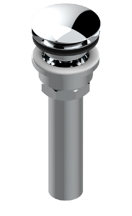 THG Paris 1-1-4 inch push drain click waste polished chrome