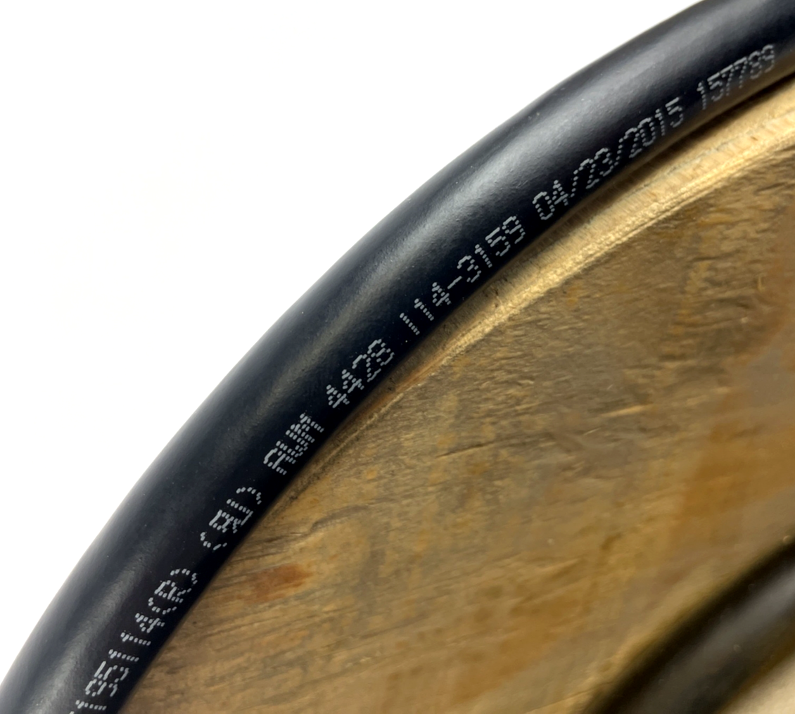 #119203 CABLE (18/8 600V 75 DEG C E195114(R) AWM 4428) 25 Foot Section of Cable