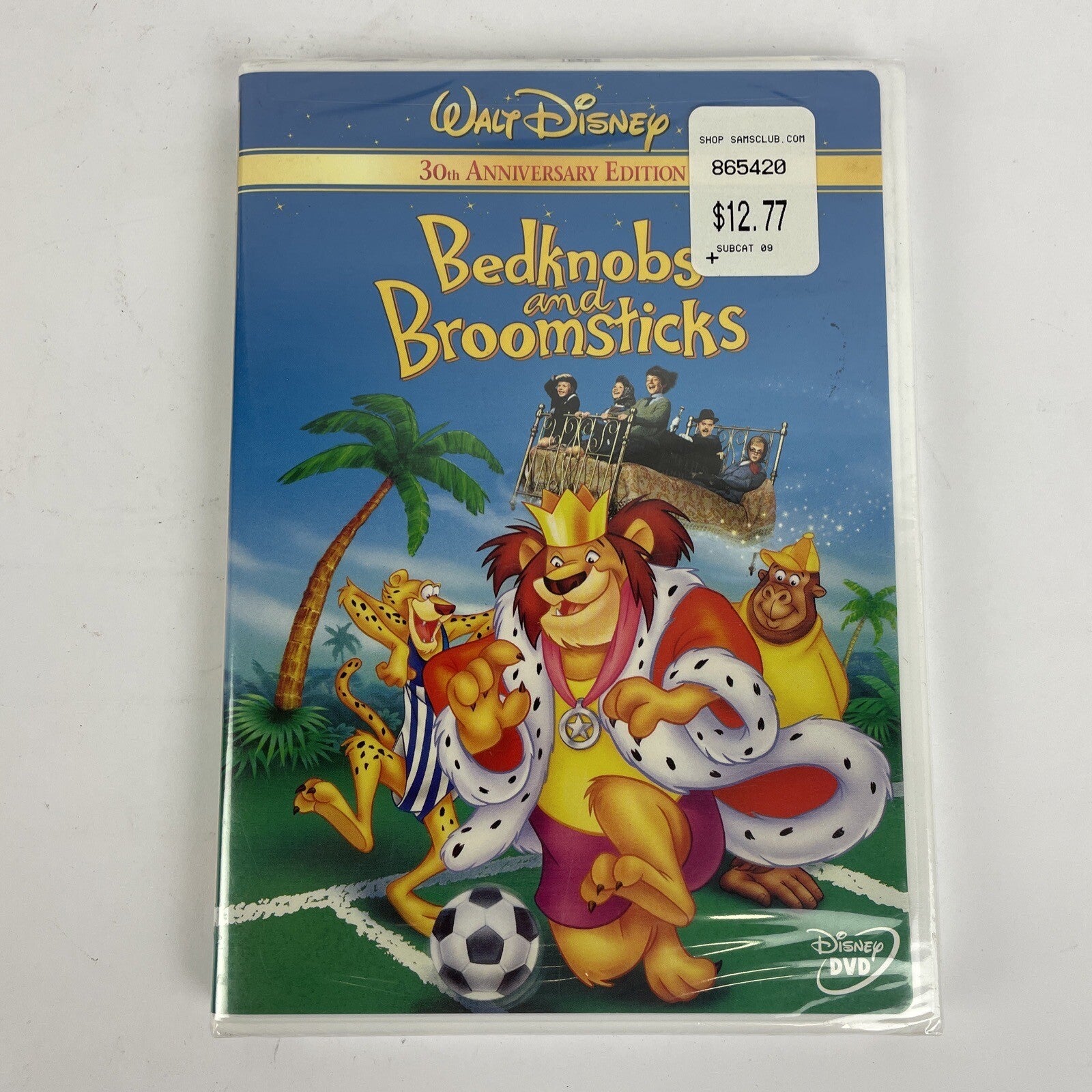 Walt Disney's 30th Anniversary Edition, Bedknobs & Broomsticks DVD, 2001, NEW
