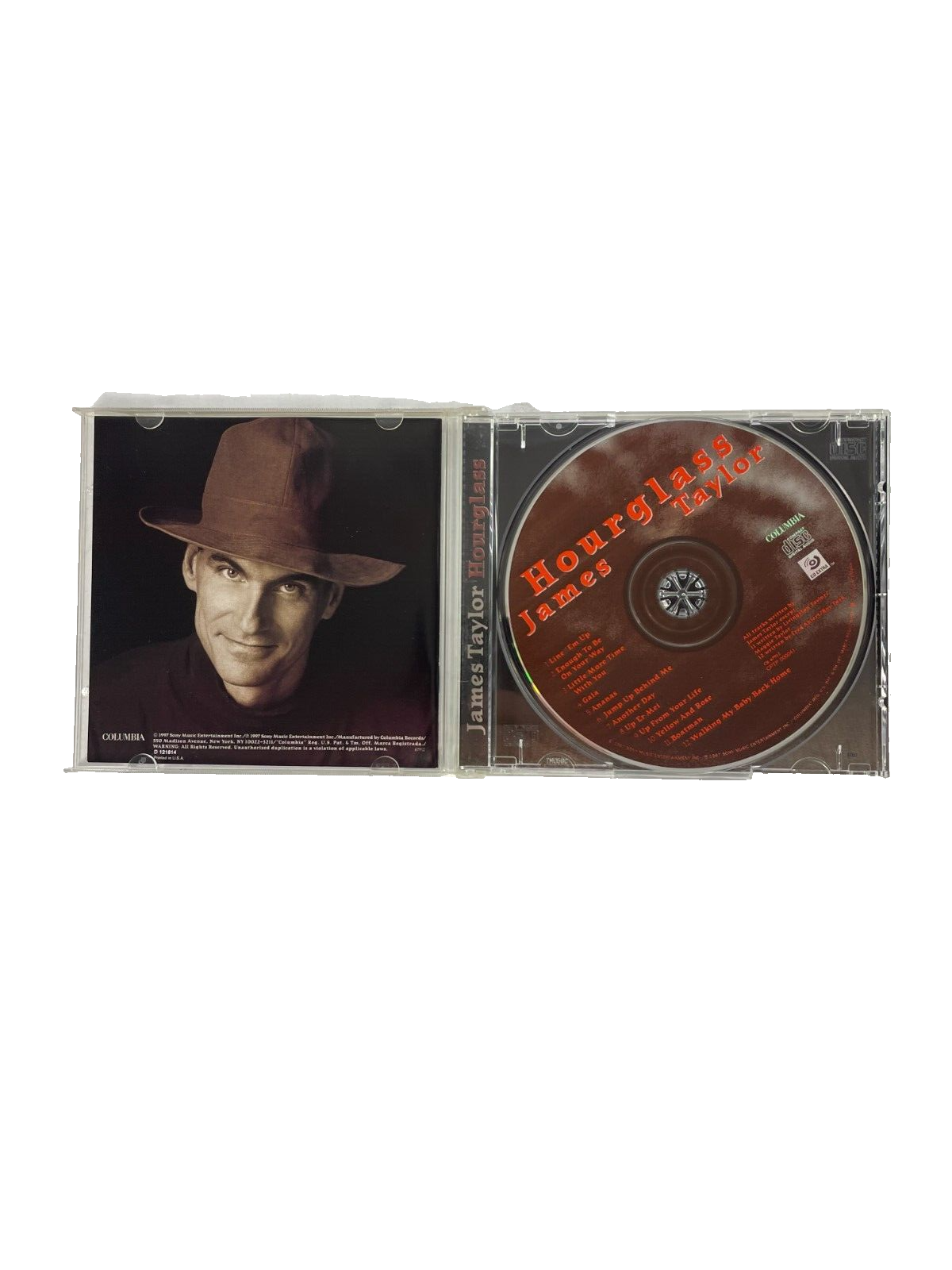 Hourglass James Taylor Enough To Be On Your Way Gaia Ananas Up Er Mei #S-T