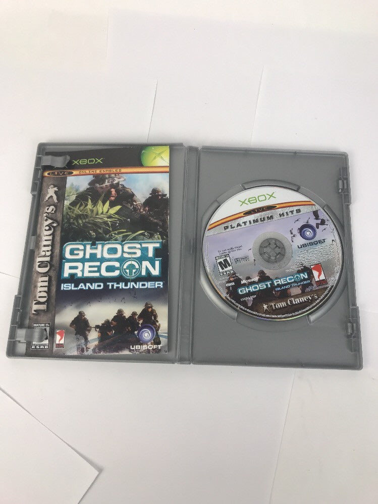 GHOST RECON ISLAND THUNDER Xbox Complete Mint Condition