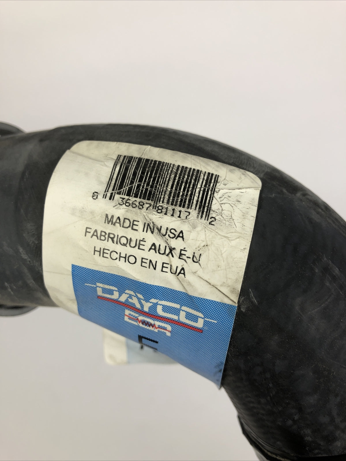 Dayco 72632 upper curved radiator hose USA made