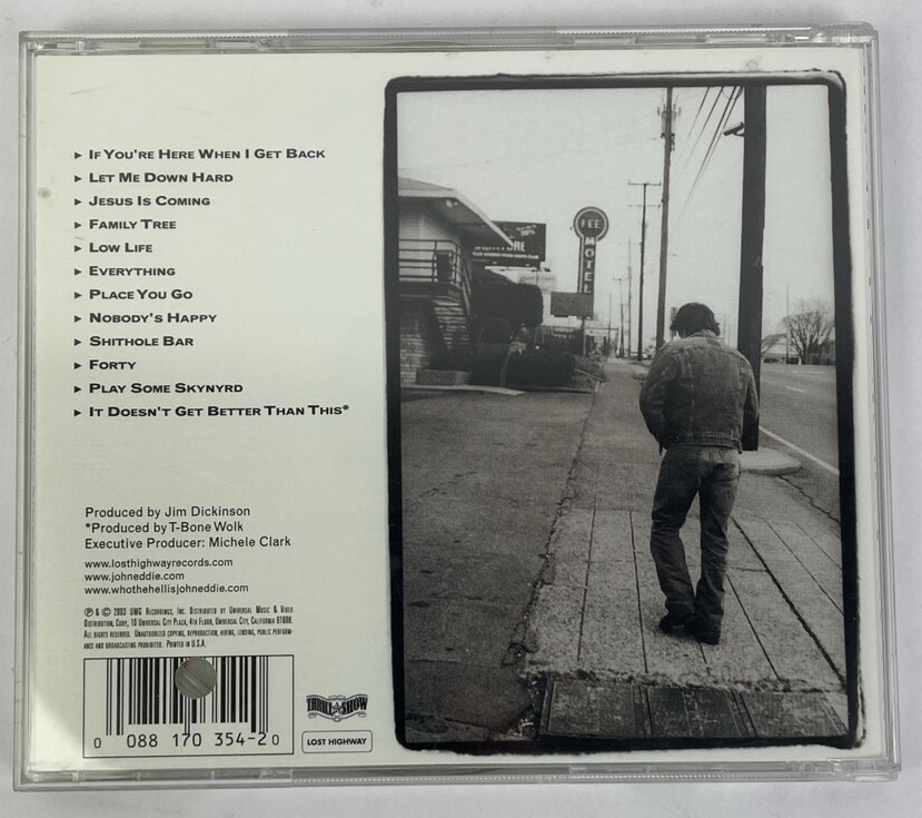 John Eddie Digital Audio CD - Who The Hell Is John Eddie? 2003 UMG Recordings
