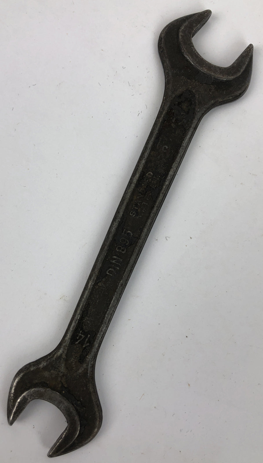 VINTAGE MERCEDES BENZ WRENCH 17 / 14 DIN895 W. GERMANY * RARE *
