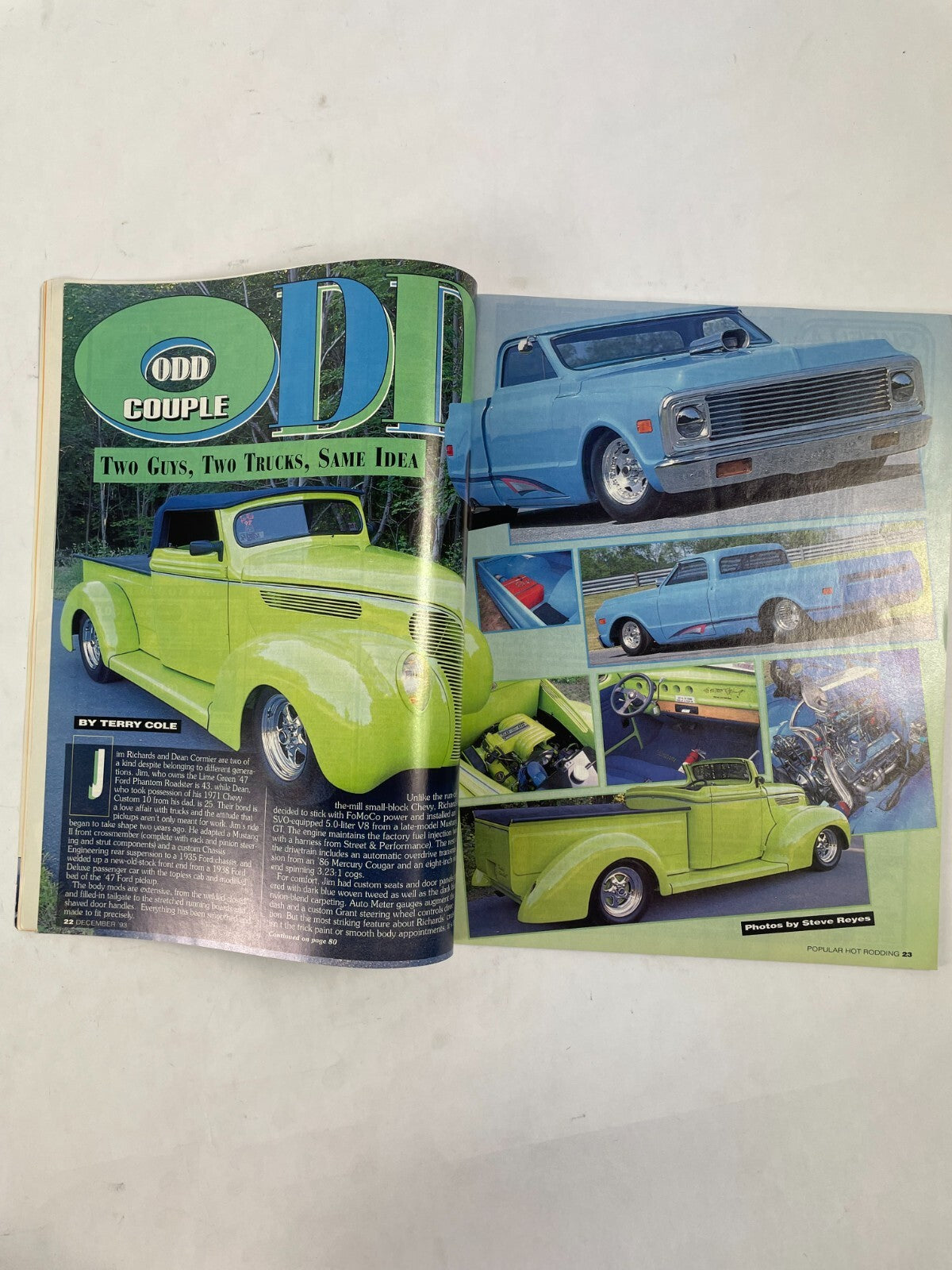 December 1993 Hot Rodding Magazinee Make It Happen! From The Drawing Board To