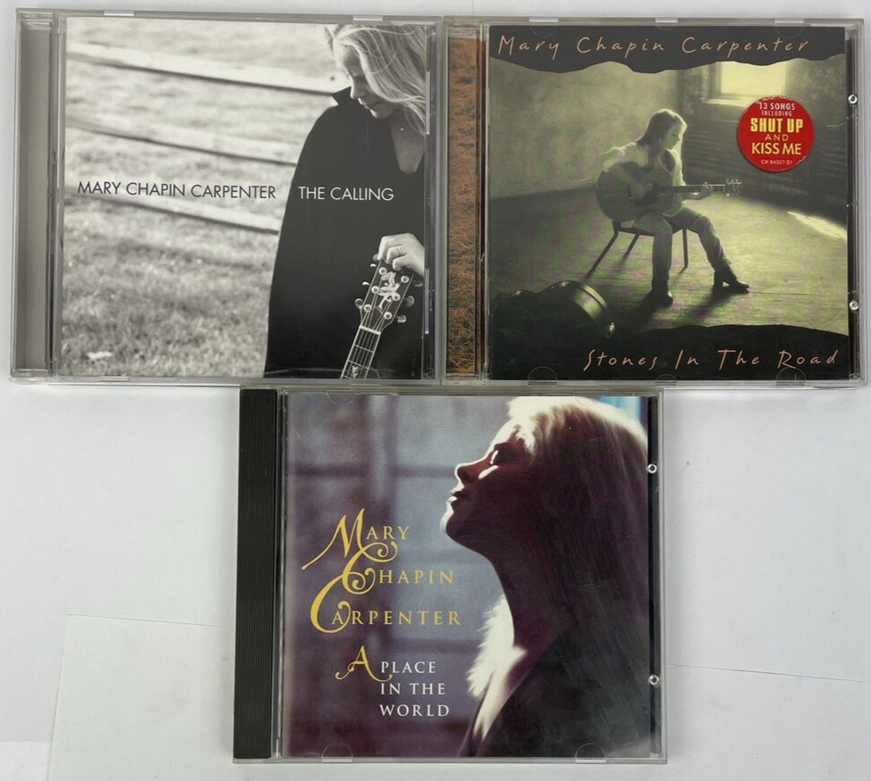 Lot of 3 x Mary Chapin Carpenter : Digital Audio CD - MINT DISCS - BC