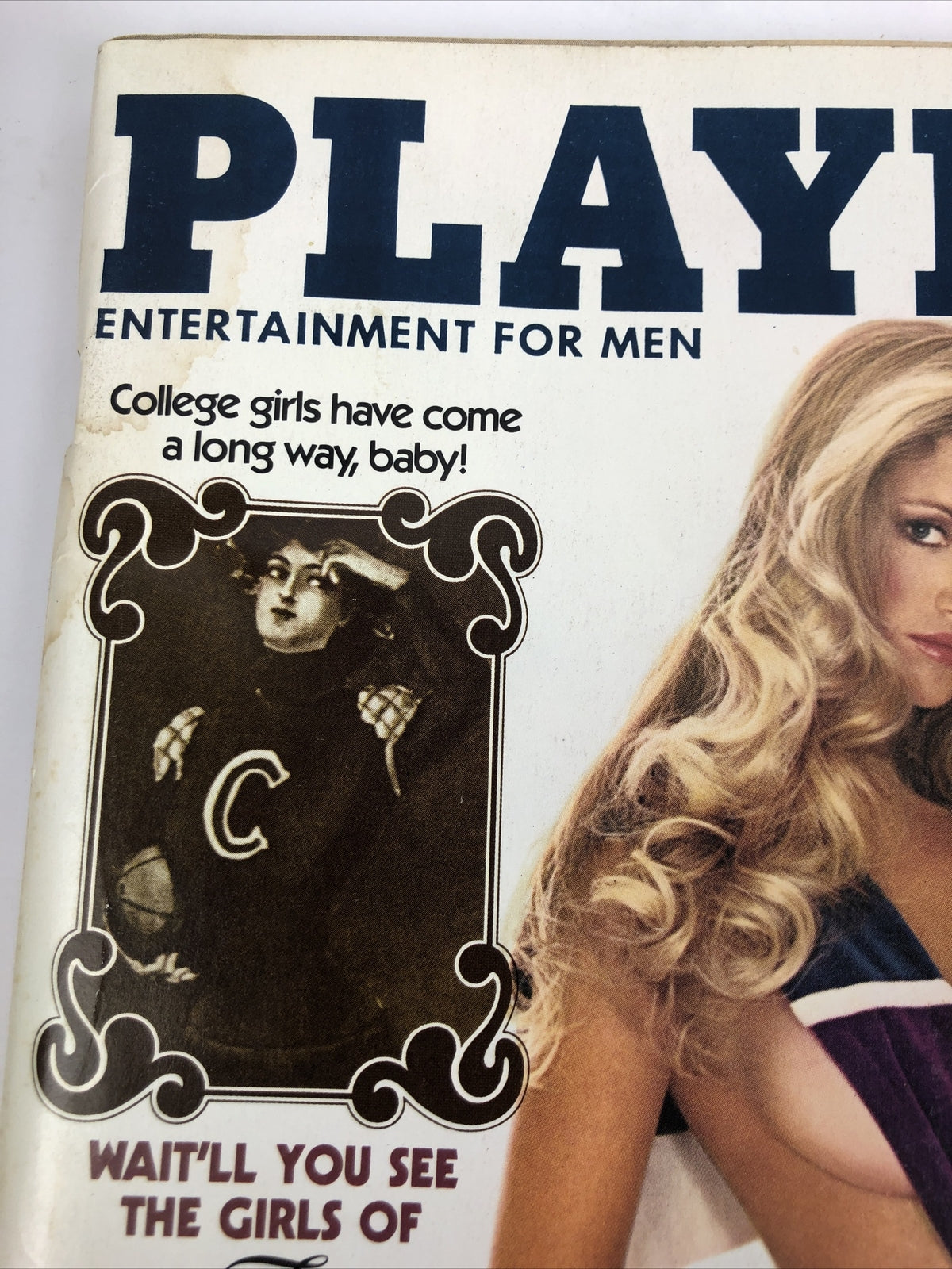 Playboy magazine September 1982 Connie Brighton Girls of the Big 8 College Girls