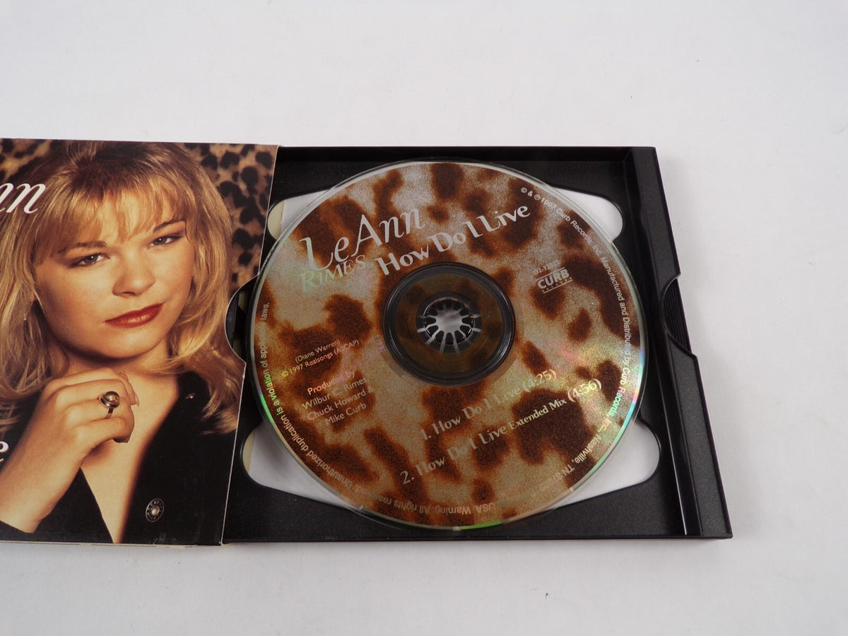 Leann Rimes How Do I Live How Do I Live How Do I Live Extended Mix CD#45