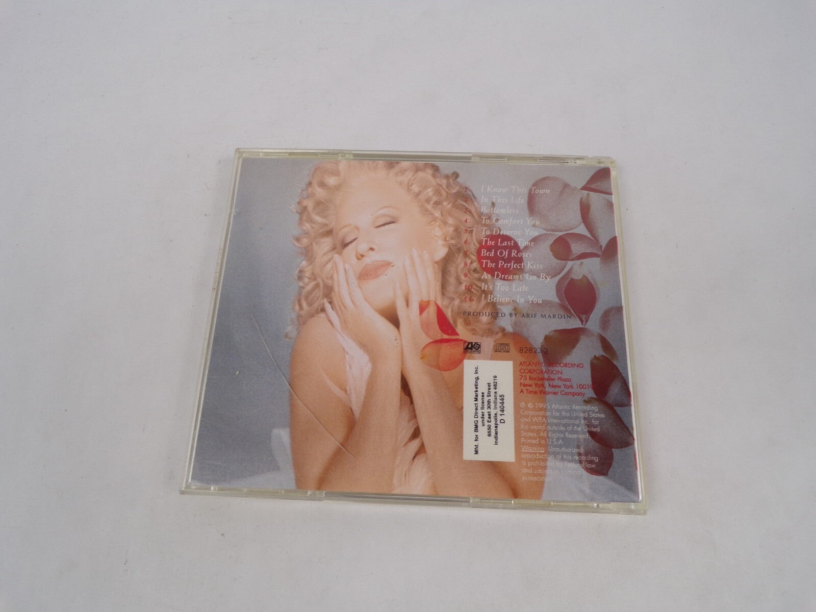 Bette Of Roses Bette Midler I Know This Town In This Life Bottomless CD#63