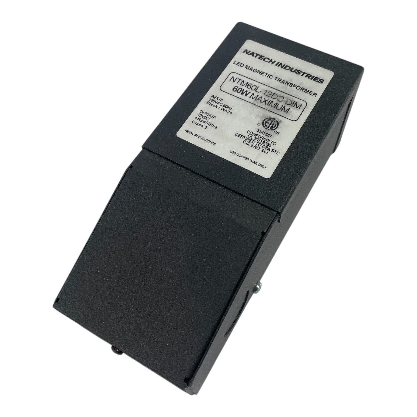 Natech Industries Converter NTLM60L-12DC 12V Dimmable Transformers LED Driver