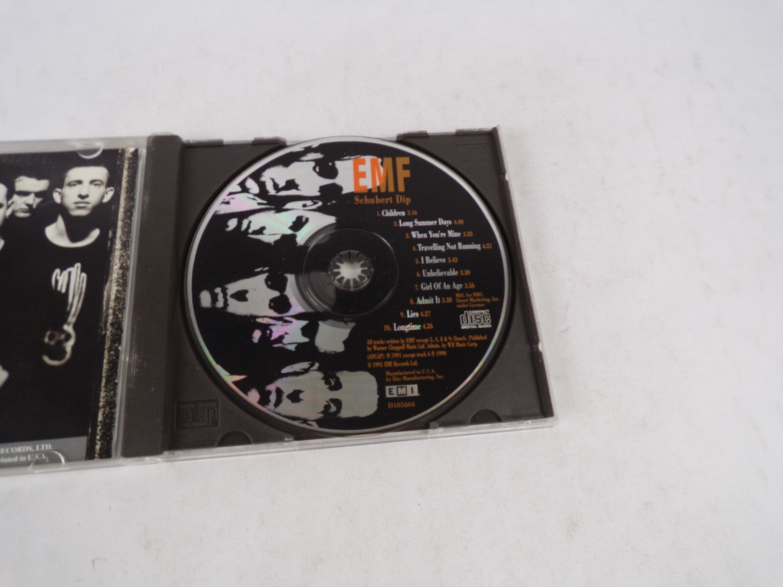 EMF Schubert Dip Children Long Summer Days When You're Mine Travelling Not CD#31