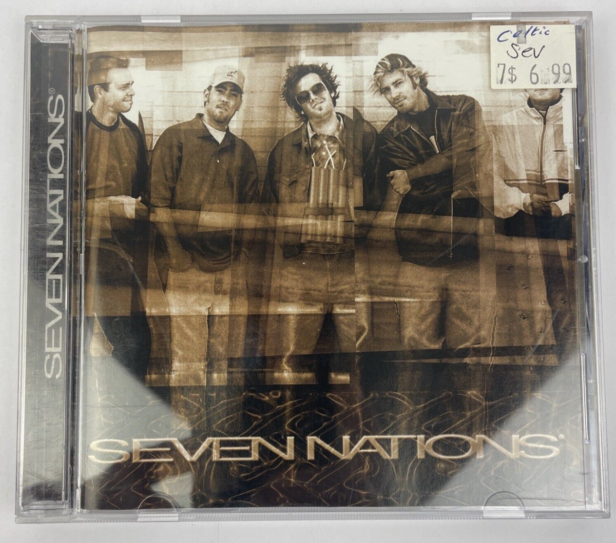 " Seven Nations " - Self Titled Digital Audio CD Moriath Records 2000 S