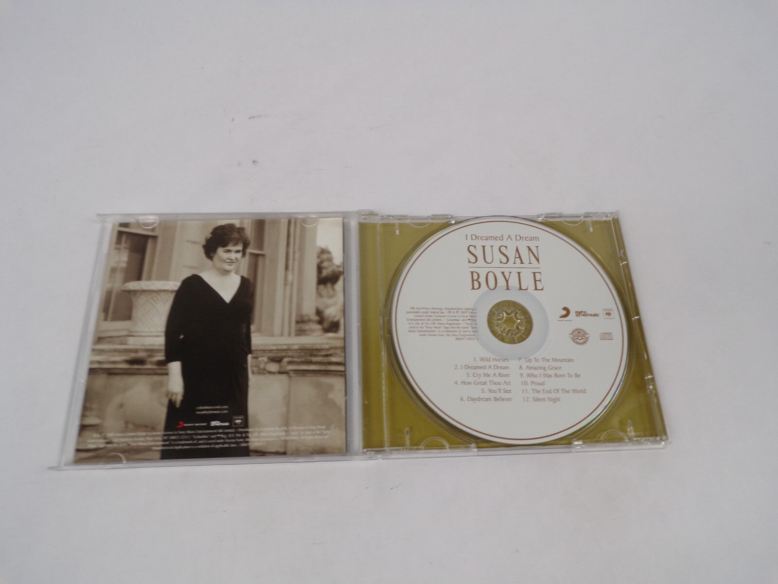 I Dreamed A Dream Susan Boyle Wild Horses I Dreamed A Dream Cry Me A Dream CD#67